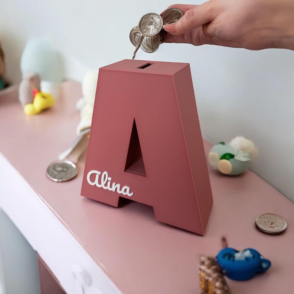 Personalised Name Piggy Bank