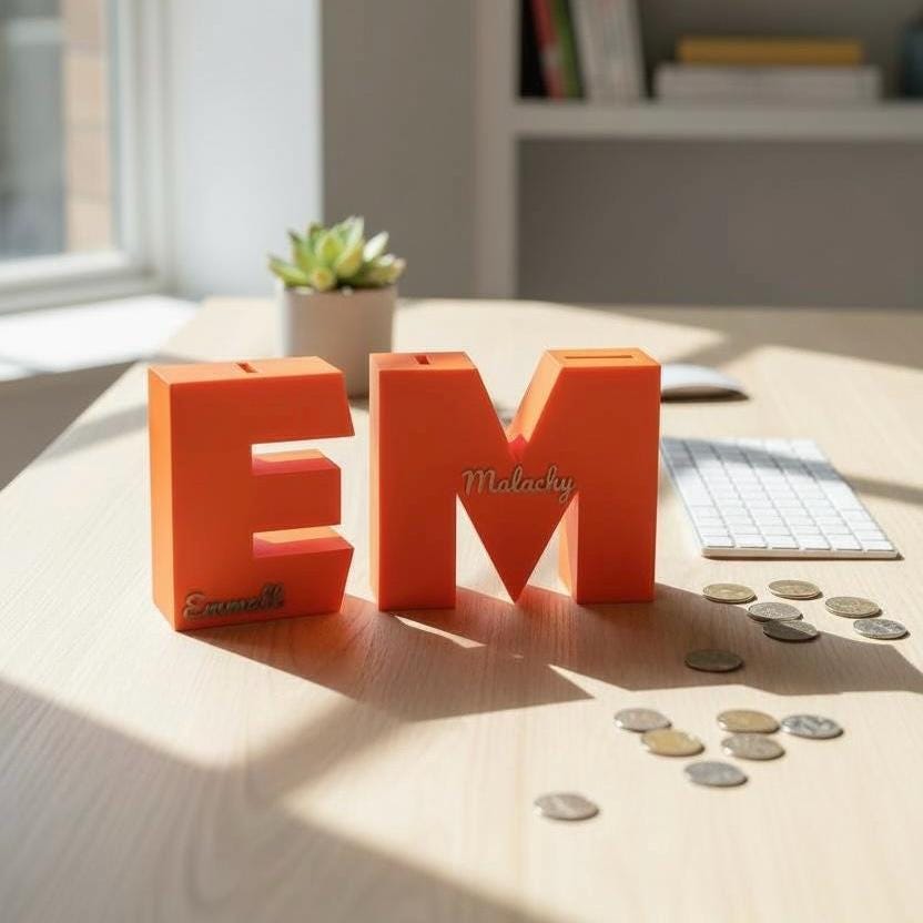 Personalised Name Piggy Bank