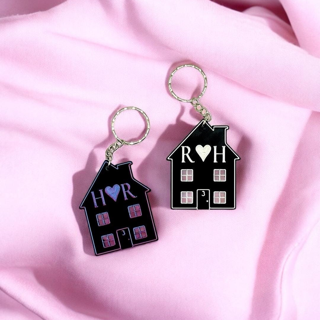 Personalised Home Keyring