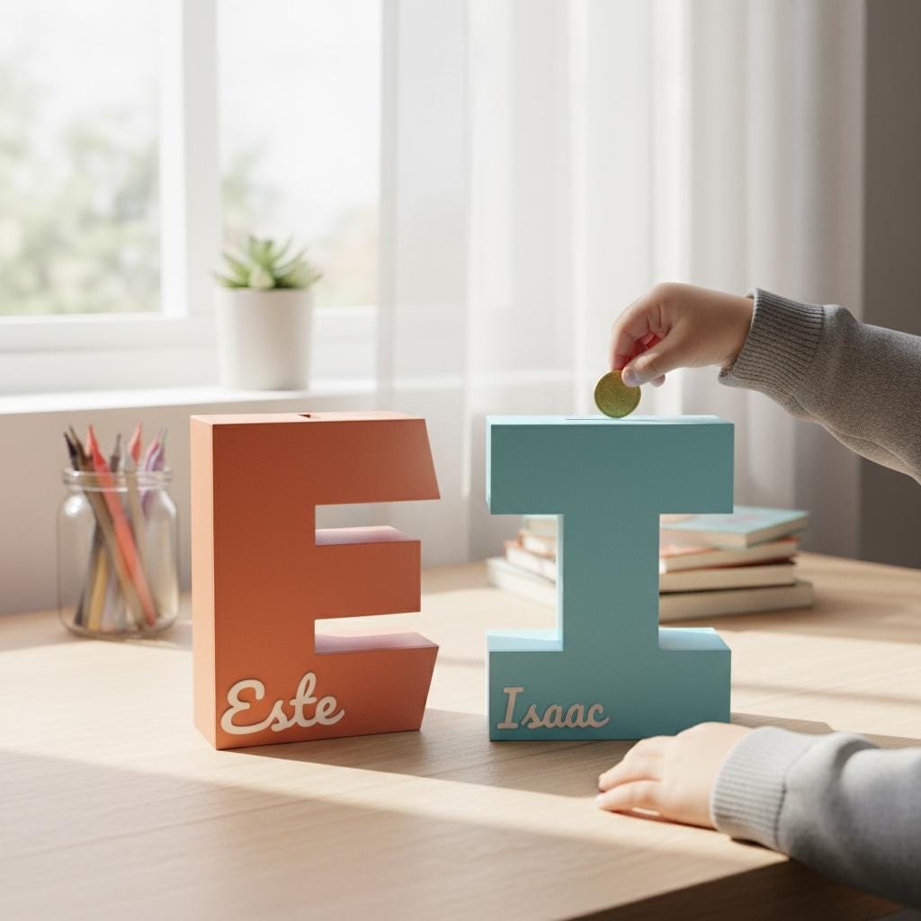 Personalised Name Piggy Bank