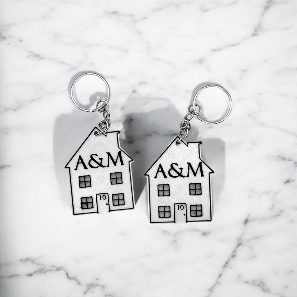 Personalised Home Keyring