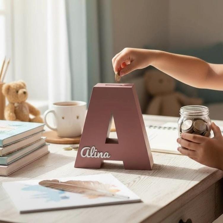 Personalised Name Piggy Bank