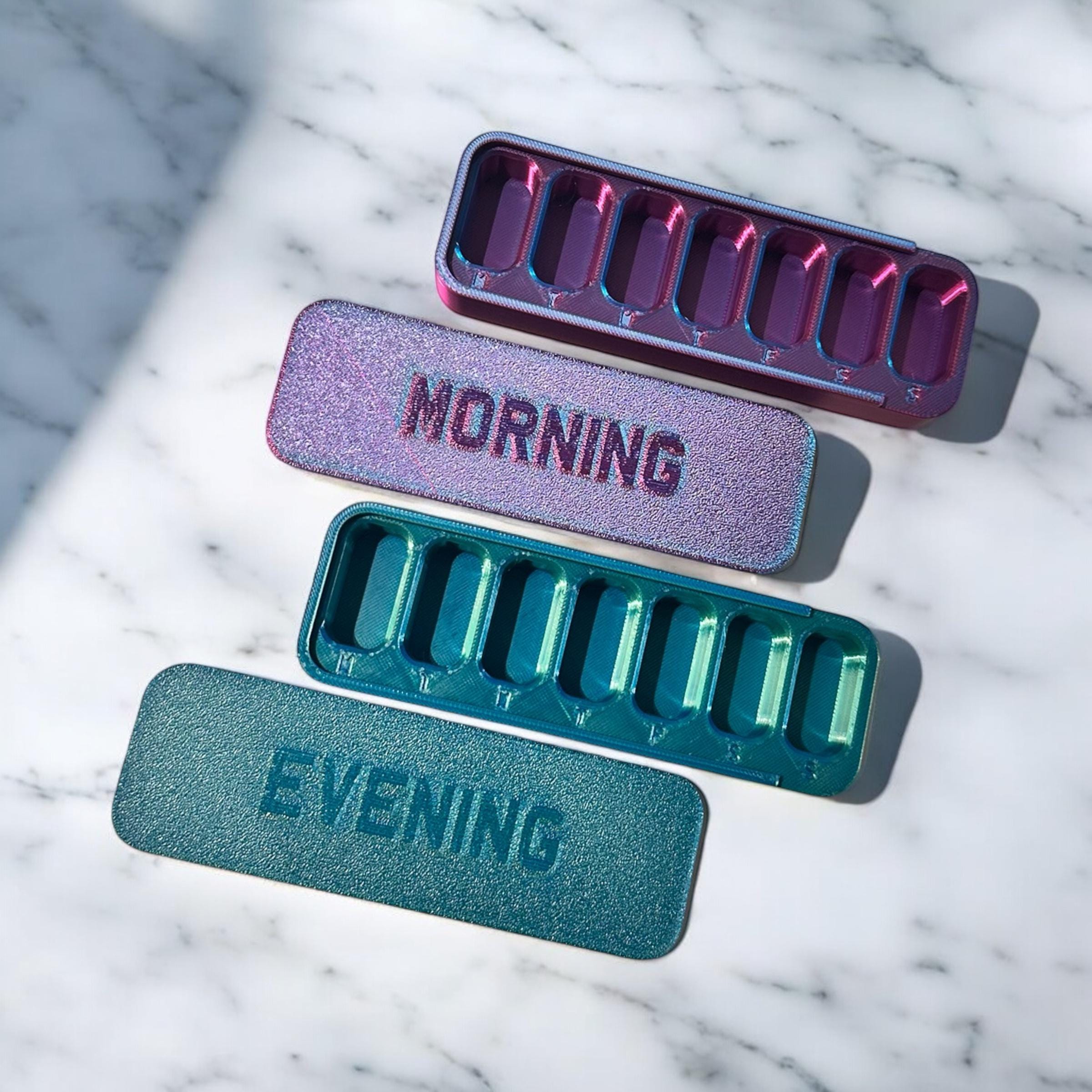 Personalised 7 Day Pill Case Engraved