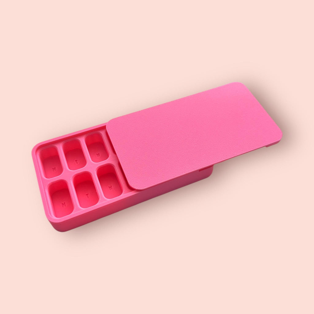 AM PM Pill Container