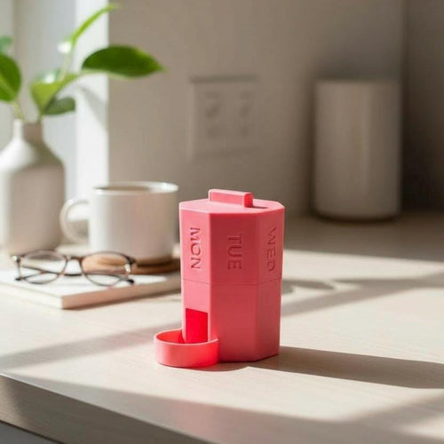 7-Day Rotating Pill Dispenser